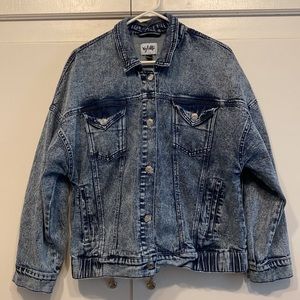 Acid Washed Jean Jacket
